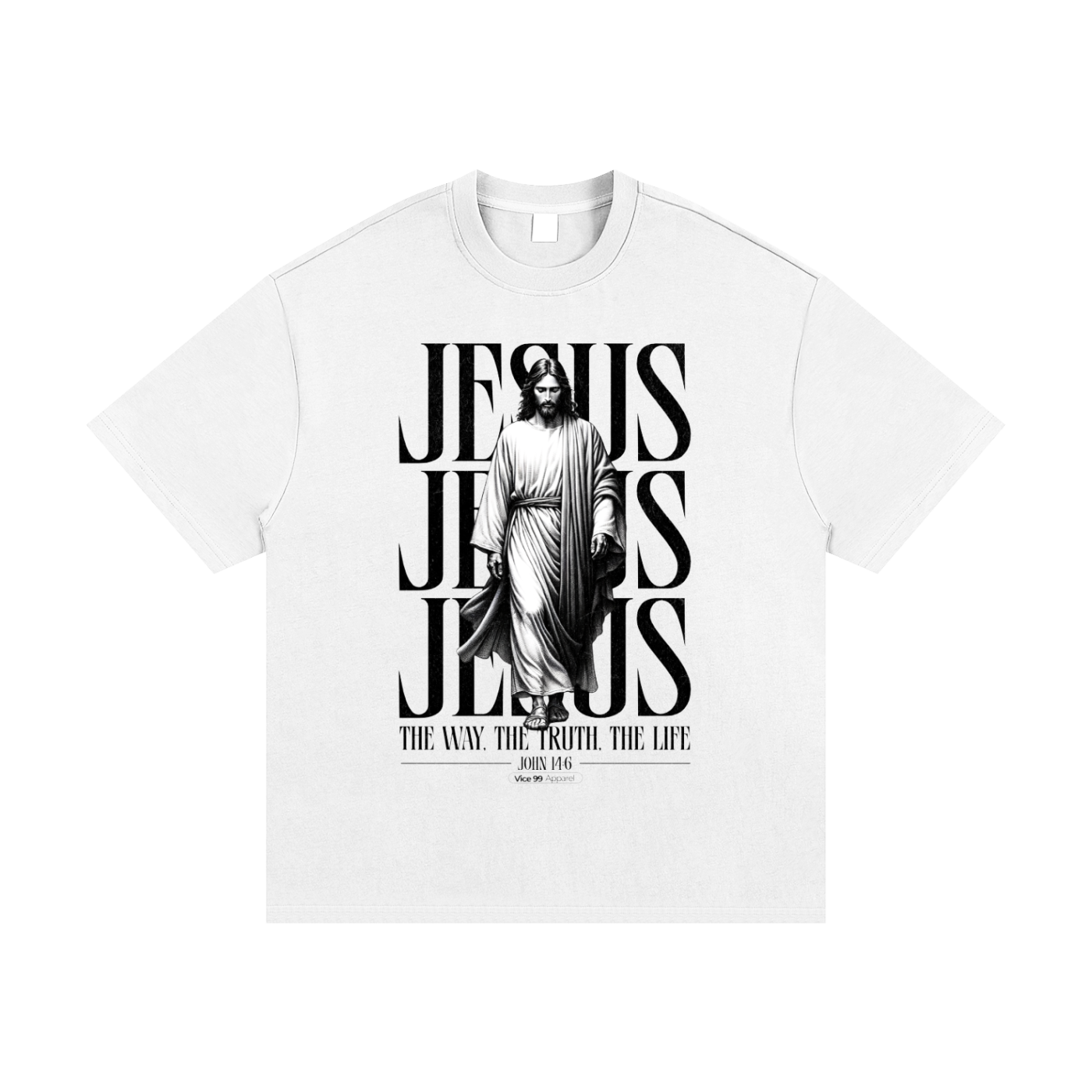 Essential - Jesus - John 14:6 - Cotton T-Shirt
