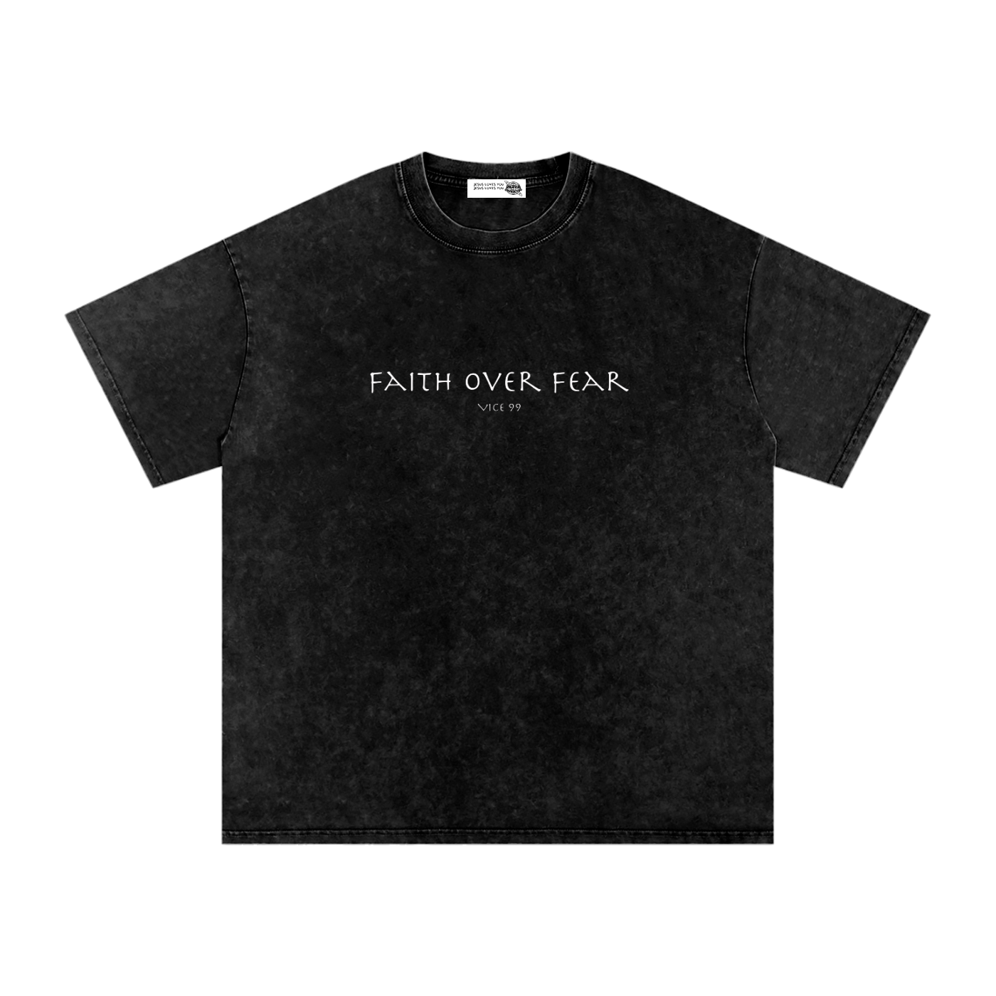 Faith Over Fear - Jesus - Unisex - T-Shirt