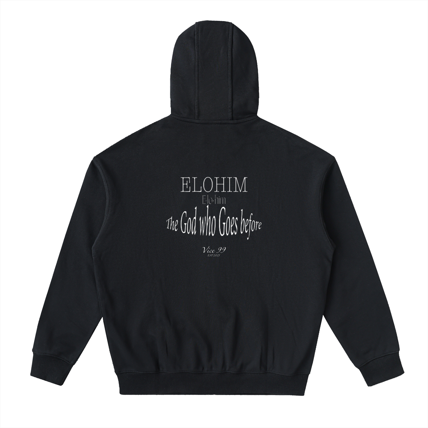Elohim - Jesus - Unisex - Zip Up Hoodie